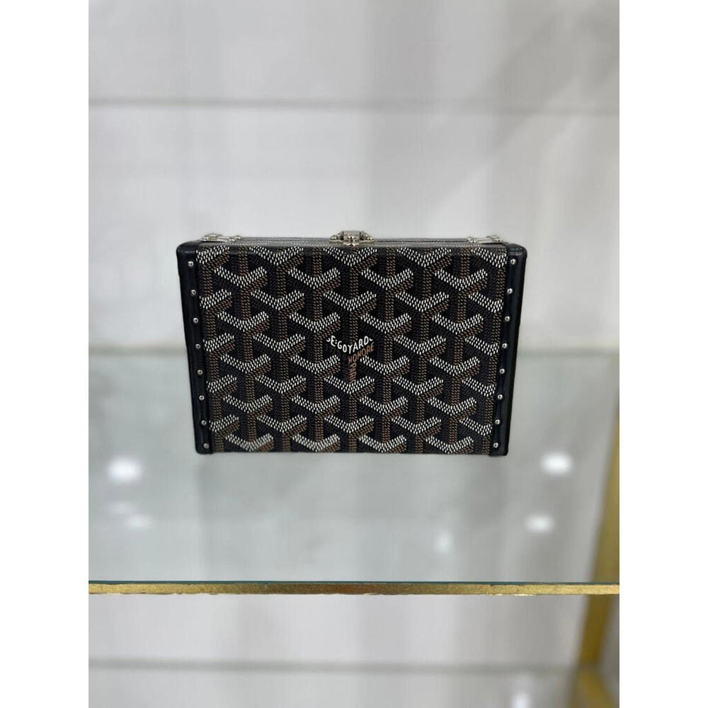 Goyard Navy Trunk Bag - Picture 5 of 7